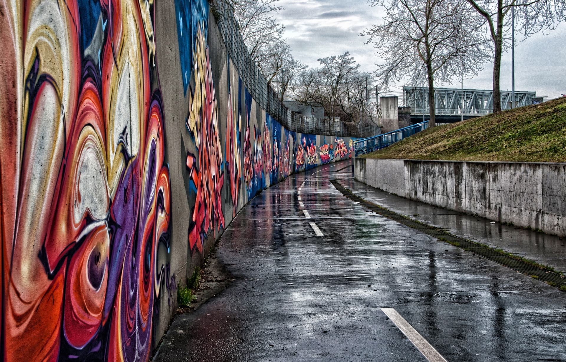 Chemin des grafitis Angele Koessler