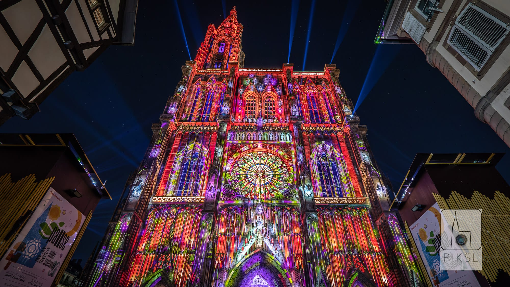 Illuminations dete a la Cathedrale de Strasbourg Aurelioen KEMPF
