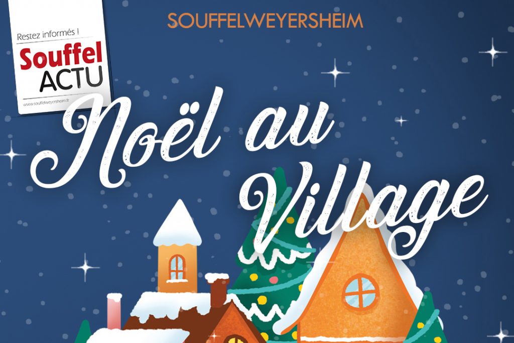 Affiche Noel au Village H
